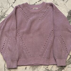 Marine Layer Purple Women’s Sweater size Medium 100% Cotton